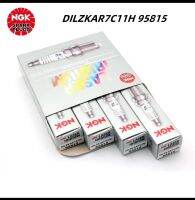 เริ่มต้น4ชิ้นดั้งเดิม NGK DILZKAR7C11H หัวเทียนแพลทินัมเออรีเดี่ยม95815สำหรับฮอนด้าชีวิตพอดีกับคริเดอรีย2020-2023 1.5L LEB L15