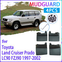 Car Mud Flaps for Toyota Land Cruiser Prado LC90 FZJ90 90 1997~2002 2000 Mudguard Splash Guards Fender Mudflaps Auto Accessories