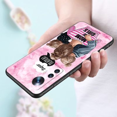 Mobile For Xiaomi 12T Pro Case For Xiaomi Mi 12T Phone Back Cover Soft Silicone Protective Black Tpu Case Cat Tiger