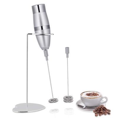 Milk Blender - Milk Frother, Electric Handheld Foam Maker For Making Lattes Coffee, Cappuccinos, Hot Chocolates, As Creamer An