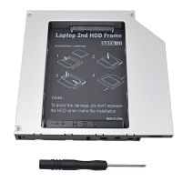 ﹉ Aluminum 2nd HDD Caddy 12.7mm SATA To SATA 3.0 SSD Case Hard Disk Driver Enclosure For Notebook Enclosure Optibay