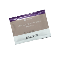 Convatec Esenta™ Adhesive Remover Wipe Sting free กระดาษเปียกลอกแป้น เช็ดคราบกาวที่ติดผิวหนังให้สะอาด ยี่ห้อคอนวาเทค จำนวน 5 ซอง