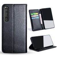 Luxury Leather Case For Sony Xperia 1 III Ii PU Leather Case For Sony Xperia 1 III  With Inside No Magnet