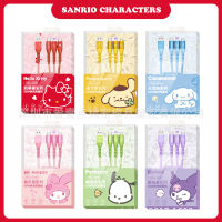 Sanrio 66W Super Fast Charge Data Cable One Drag Three Strong Applicable To Huawei Apple Charging Cable Cartoon 2023