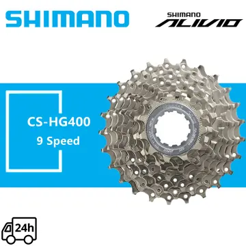 Shimano hg400 9 speed mtb cassette hot sale