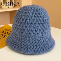 Autumn Winter Knitting Bucket Hat Women Fashion Solid Warm Fisherman Hat Bob Korean Lady Girl Outdoor Travel Basin Cap Panama