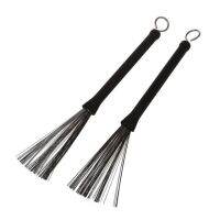 Abzb-Wire Retractable Loop End Drum Brushes สำหรับ Jazz Drum Stick Blackpack ของ