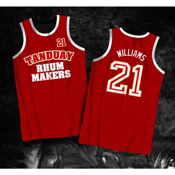 PBA RETRO JERSEY | 1986 Tanduay Rhum Makers Rob #21 Full Sublimation ...