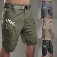 【LZ】❃✇  Fox Ciclismo Equipe Calções de Mountain Bike Calça Masculina de Bicicleta de Estrada Impermeável Solta Fit Esportes Short Calças MTB