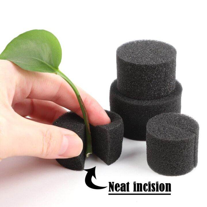 20-100pcs-black-hydroponic-sponge-garden-vegetable-soilless-cultivation-growing-media-sponge-hydroponic-baskets-planting-sponge