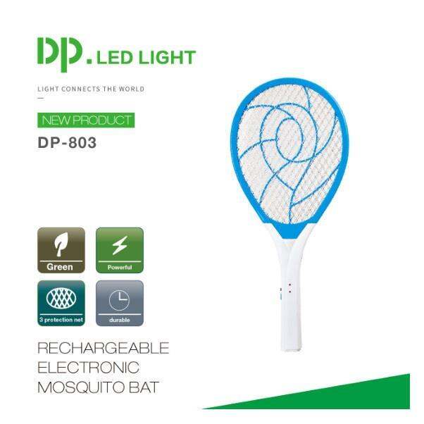 DP803 Rechargeable Electric Fly Killer Mosquito Racket Bat Lazada PH