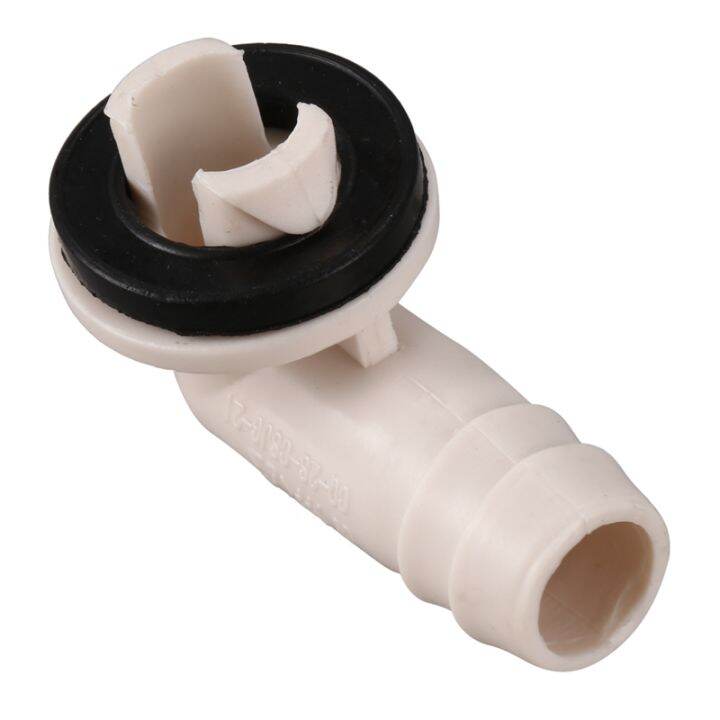 Air Conditioner Ac Drain Hose Connector Elbow Fitting with Rubber Ring
