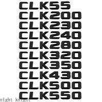 ZR สำหรับดัดแปลงดิจิตอลตัวอักษรสีดำและ Silver CLK200 CLK230 CLK240 CLK280 CLK320 CLK350 CLK430 CLK500รถโลหะด้านหลังสติกเกอร์สำหรับ Mercedes Benz Auto 3D จำนวนสัญลักษณ์ลำต้น Badge Decal อุปกรณ์เสริม