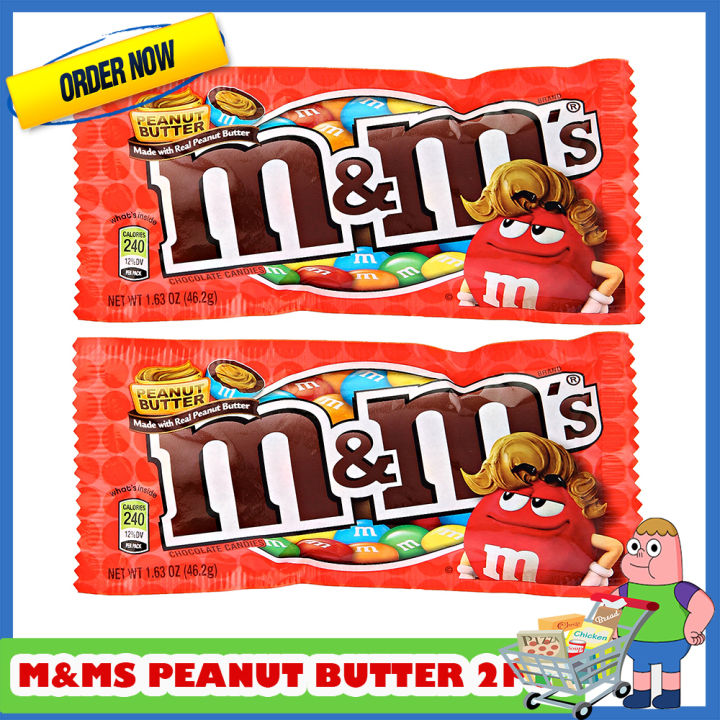 M&M's Chocolate Candies, Peanut Butter - 1.63 oz