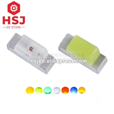 50pcs 0602 0603 SMD LED Side-emitting Diode Yellow-green Emerald Green White Red Blue Yellow Orange Side Light Emitting Electrical Circuitry Parts