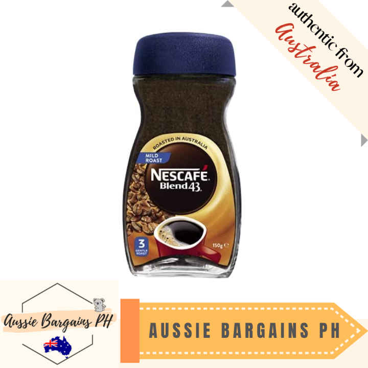 Nescafe Blend 43 Mild Roast Soluble Instant Coffee 150g ON SALE EXPIRY
