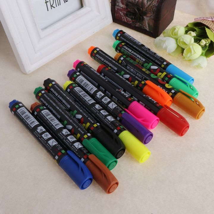 12-color-whiteboard-marker-erasable-pop-paper-glass-dry-erasing-5mm-writting-pen