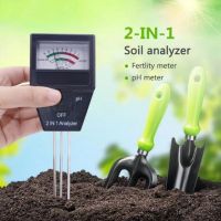 เครื่องวัดค่าค่าปุ๋ย NPK และวัดค่าpH ดิน Soil Garden 2 in 1 Soil PH Meter and Fertility tester 3 แกนวัด