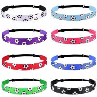 Football Headband sweatband sports Stretch Elastic Women Yoga Running hair band for men Sport children headband