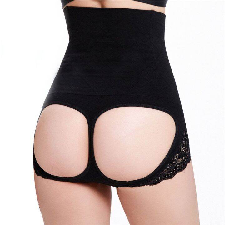 new-yiyun2019-seamless-high-waist-buttocks-shape-pants-waist-lace-pp-carry-buttock-to-receive-internal-leakage-trousers-ssk230706