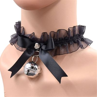 【CC】 Women  39;s Collar Gothic Pendant Bow Knot Choker Necklace Neck  Jewelry