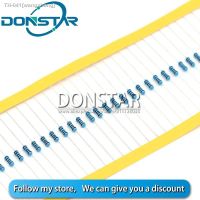 ◙❐ 100pcs 1/4W 1R 22M 1 Metal film resistor 100R 220R 1K 1.5K 2.2K 4.7K 10K 22K 47K 100K 470K 100 220 1K5 2K2 4K7 ohm resistance