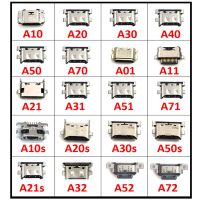 100Pcs Charger USB Charging Port Dock Connector สําหรับ Samsung A20 A30 A50 A70 A51 A21s A01 A30s A20s A50s A11 A21 A31 A52 A02s A32