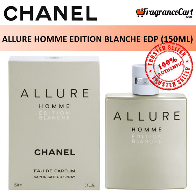Chanel Allure Homme Edition Blanche EDP for Men (150ml) Eau de Parfum Spray  White [Brand New 100% Authentic Perfume/Fragrance]
