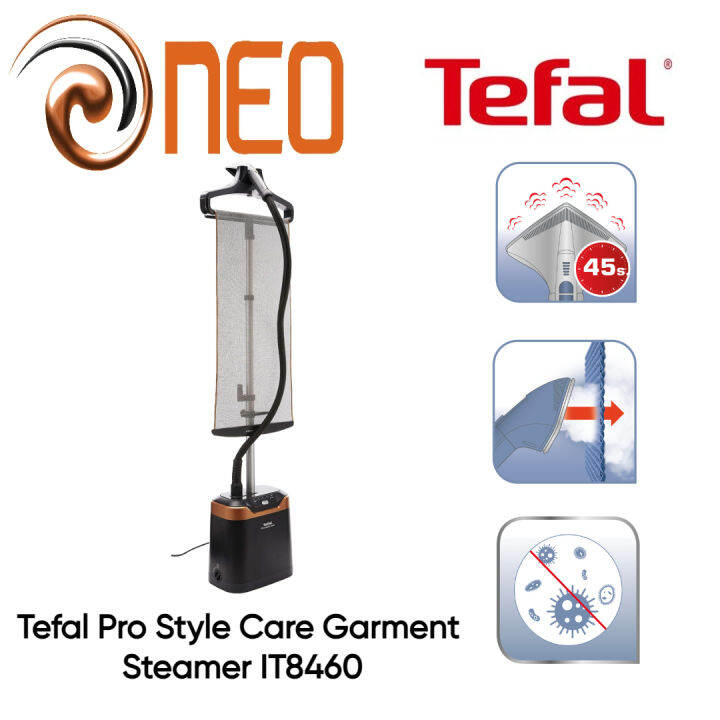 Tefal Pro Style Care Garment Steamer IT8460 2 YEARS WARRANTY Lazada