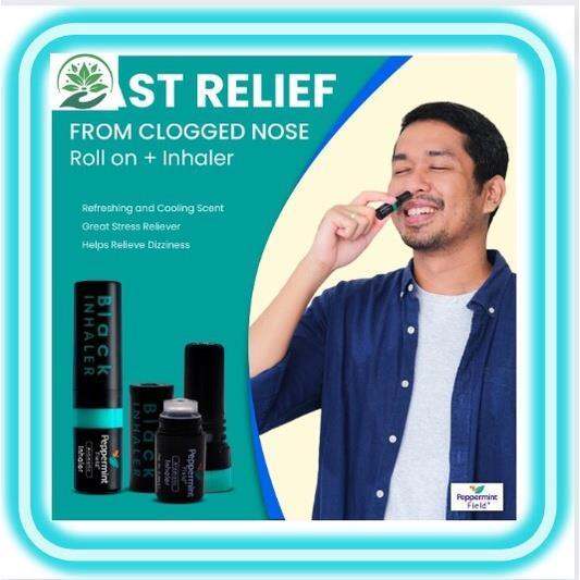 Brand New ♤ D V 2 in 1 Inhaler Field Nasal Decongestant Relaxing Scent Lazada PH