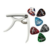 【Hot-Selling】 Kandy Musical Hub Finger Acoustic Nail Guitar Pick Celluloid Mediator Thumbpick Guitar Picks Sheath Acoustic Electric Bass Guitar