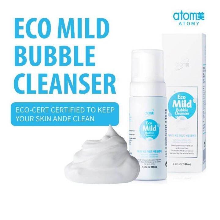 [Atomy] ECO MILD BUBBLE CLEANSER 150ml Lazada
