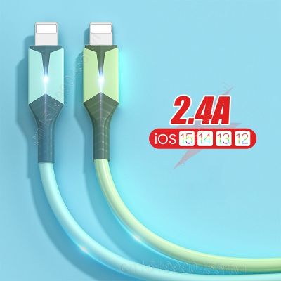 （A LOVABLE）2.4A USBFor iPhone 1311 ProXS X 6S 7 8 Plus OriginPhone Quick Charging Charger Cord Data Charger Wire 2M