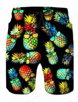 Dart Beach Shorts Floral 3D printed Surfing Board Shorts Kids Swimming Shorts Men Trunks Masculina Sportwear Briefs Gym