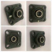 UCF206 30mm Housing 4 Bolt Mounted Bearing Bore Square Flange Pillow Block Axles  Bearings Seals