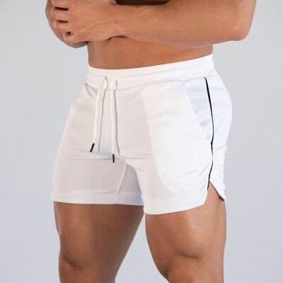 Claribelzi Gym Breathable Mens Muscle Training Fashion Brand Workout Quick-drying Shorts