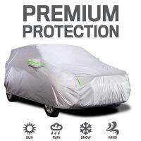 Car Cover Full Covers With Reflective Strip Dustproof UV Scratch-Resistant Sunscreen Protection For 4X4/SUV Business Car