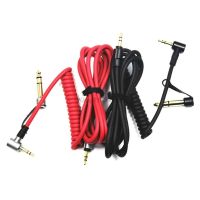 ✁ Spring Stereo Audio Cable Cord Replacement for Dr Dre Solo/ Pro/ Mixr/ Headphones/ Studio for Beats Headsets Adapter