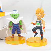 【cw】12 Small Set Hand-Made Sun Wukong Vegeta Doll Toy Capsule Toy Anime Wholesale Delivery ！