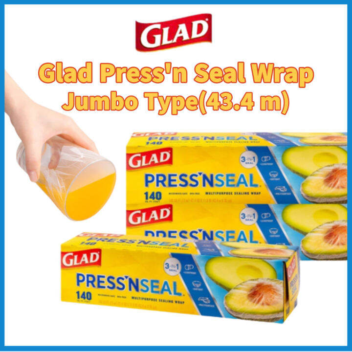 Glad Press'n Seal / Magic Wrap 30cm x 43.4m ️Jumbo Type ️BPAFree ️Food