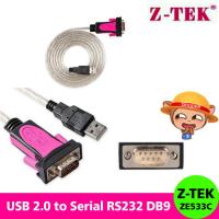 สินค้าขายดี!!! สายUSB 2.0 to Serial RS232 DB9 (Z-TEK-ZE533C) ที่ชาร์จ แท็บเล็ต ไร้สาย เสียง หูฟัง เคส ลำโพง Wireless Bluetooth โทรศัพท์ USB ปลั๊ก เมาท์ HDMI สายคอมพิวเตอร์