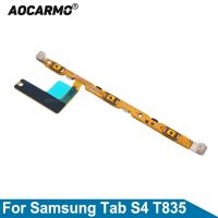 Aocarmo Power On Off Volume Buttons Key Flex Cable สําหรับ Samsung Galaxy Tab S4 10.5－T835 อะไหล่ซ่อม