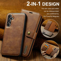 เหมาะสำหรับ Samsung S23 FE เคสศัพท์มือถือ S23 ซองหนังกระเป๋าสตางค์ทูอินวัน S23 Plus เคสศัพท์แบบแม่เหล็ก