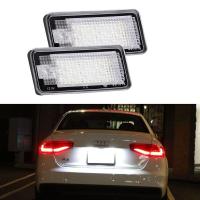 TTLIFE MA 2pcs Audi CANbus จำนวนใบอนุญาต LED แผ่นเรืองแสง A3 S3 A4 B6 B7 A6 S6 A8 RS4