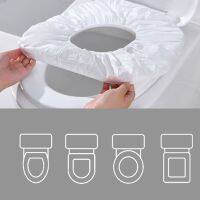 【LZ】■  Descartável Toilet Seat Cover para Viagem Biodegradável WC Mat Camping e Hotel Paper Pad Acessórios do banheiro 5 PCs 10PCs