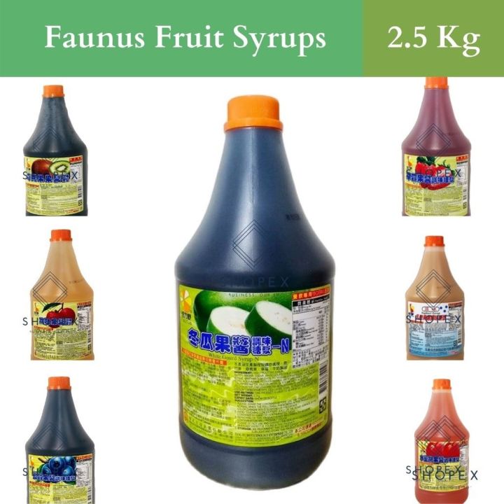 Faunus Syrup (2.5kg) Faunus wintermelon /milk tea syrup / fruit tea