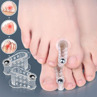 2/4/6Pcs Toe Separator Hallux Valgus Bunion Corrector Straightener บรรเทาอาการปวด Toe Protector Spacer เครื่องมือดูแลเท้า