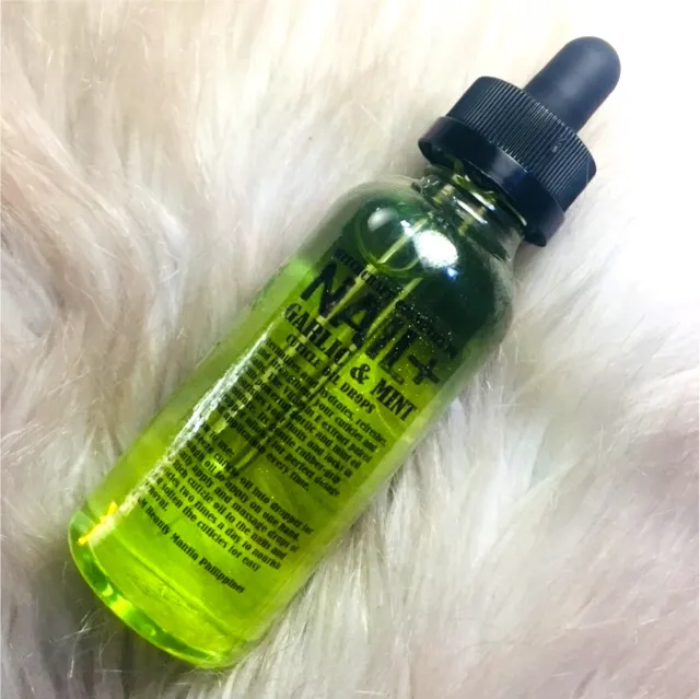 Nail plus garlic & mint Cuticle & Brittle nail treatment drops Lazada PH