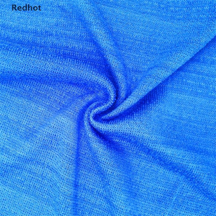 redhot-ผ้าขนหนูไมโครไฟเบอร์-แบบนิ่ม-ทนทาน-สําหรับทําความสะอาด-5-ชิ้น