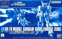 เดียร์ทอย Bandai พรีเมี่ยม HGUC 1/144ตุ๊กตาขยับแขนขาได้ RX-78 MSOOZ Gμndam Guc [มีส่วนร่วมศูนย์]